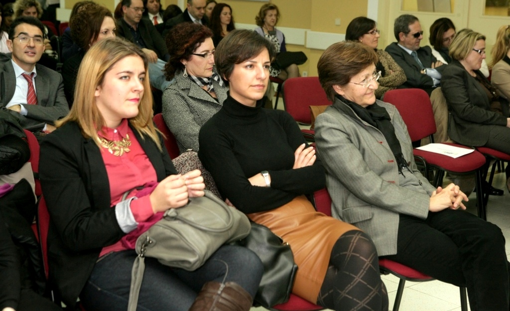 Asistentes en la IV Conferencia Institucional de la ONCE y su Fundación con motivo del Día Internacional de la Mujer