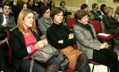 Asistentes en la IV Conferencia Institucional de la ONCE y su Fundación con motivo del Día Internacional de la Mujer Asistentes en la IV Conferencia Institucional de la ONCE y su Fundación con motivo del Día Internacional de la Mujer