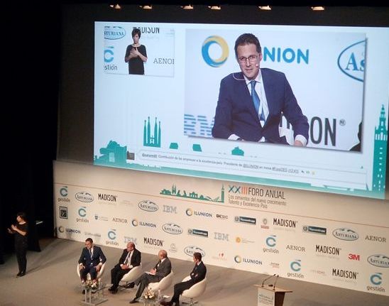 Intervención de Fernando Riaño en el Foro Club de la Excelencia