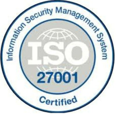 Reproducción del sello de certificado de seguridad ISO 27001 que acredita a nuestros juegos