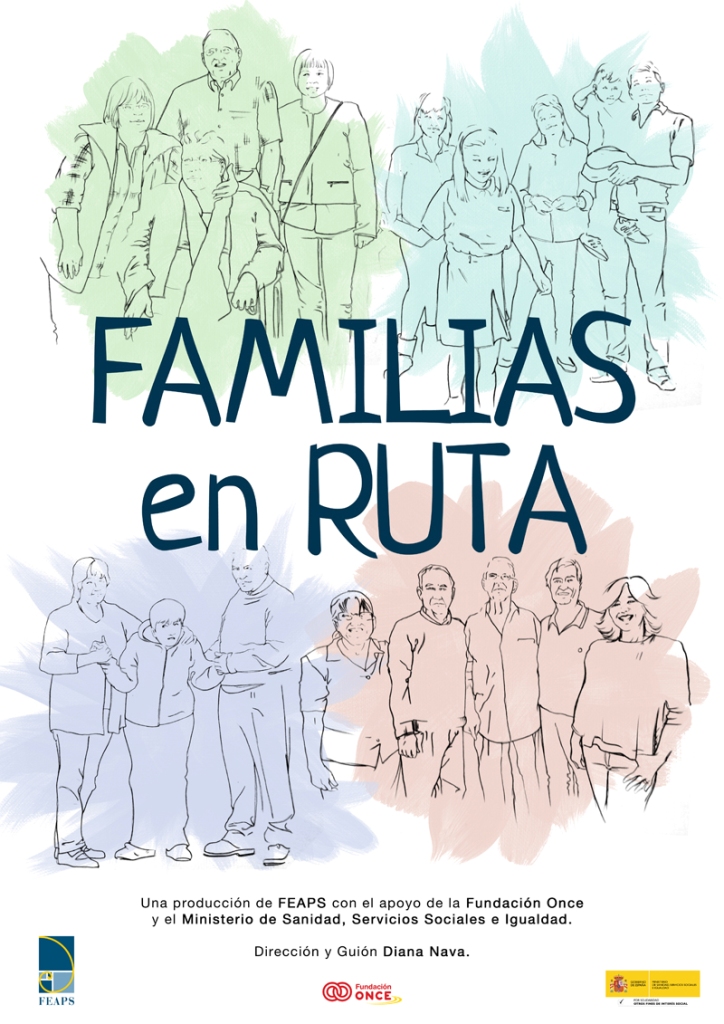 Cartel promocional del documental 'Familias en ruta'
