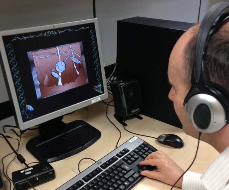 Manejando un videojuego accesible