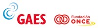 Logos de GAES y Fundación ONCE
