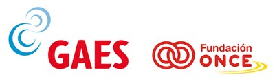 Logos de GAES y Fundación ONCE