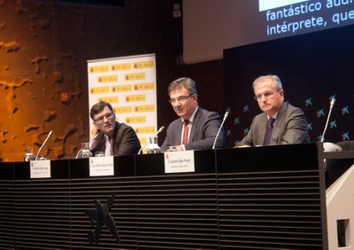 De izquierda a derecha: Alberto Durán, Juan María Vázquez e Ignacio Egea 