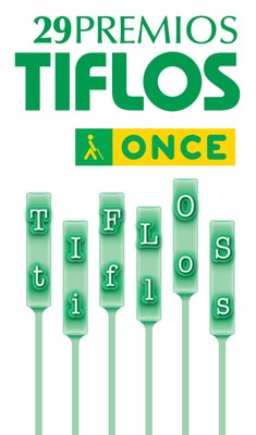 Grafismo de la 29 convocatoria de los Premios Tiflos de Literatura