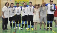 El equipo de Cantabria, revelación del Campeonato, festeja su segundo puesto