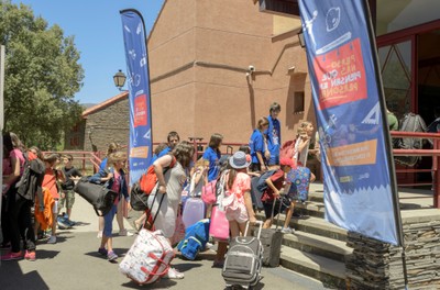 1-Llegando al albergue