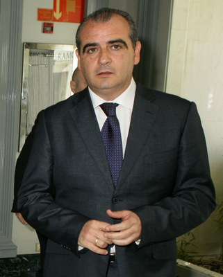 Primer plano de Luciano Poyato, presidente de la Plataforma del Tercer Sector