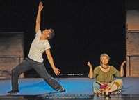 Dos actores en escena