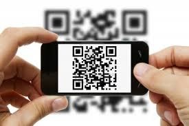 Imagen de un móvil con un código QR capturado por su pantalla