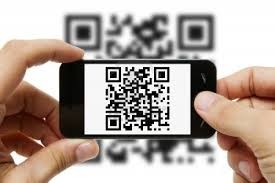 Imagen de un móvil con un código QR capturado por su pantalla