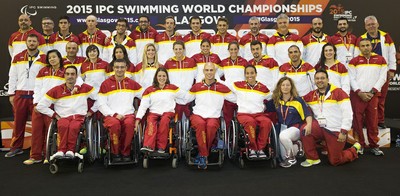 El equipo español en el Campeonato Mundial, al completo