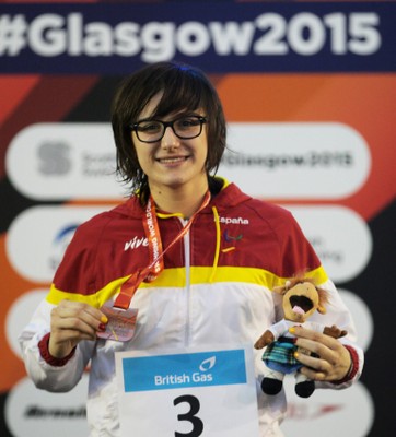 María Delgado, bronce mundial con sólo 17 años