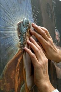Obra pictórica en relieve