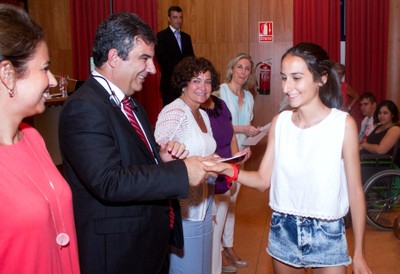 Entrega de diplomas en la Universidad de Granada