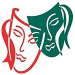 Grafismo de máscasras de teatro