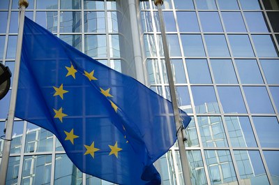 Fachada del Parlamento Europeo en Bruselas