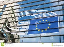 Fachada edificio en Bruselas del parlamento Europeo