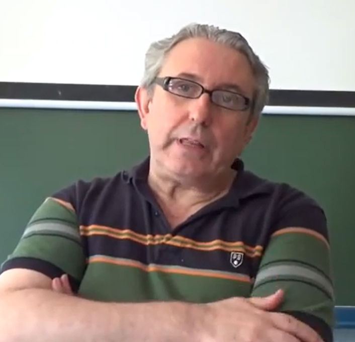 Marcos Serrano, autor de "la ceguera en el cine"