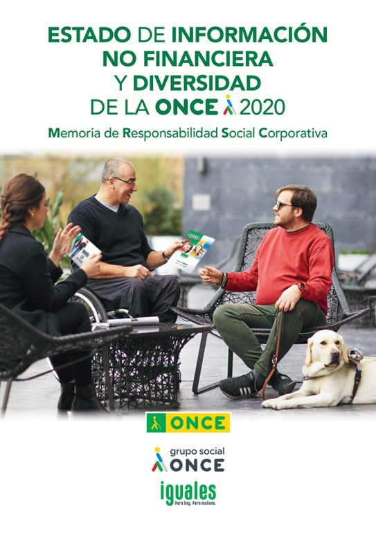Portada de la Memoria RSC 2020
