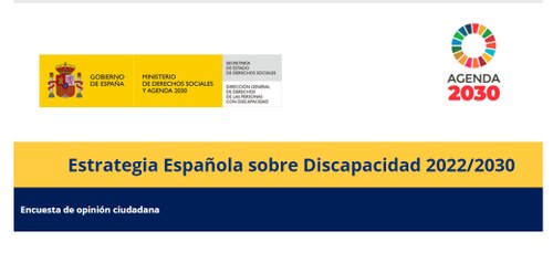 Pantallazo de la web de la Encuesta