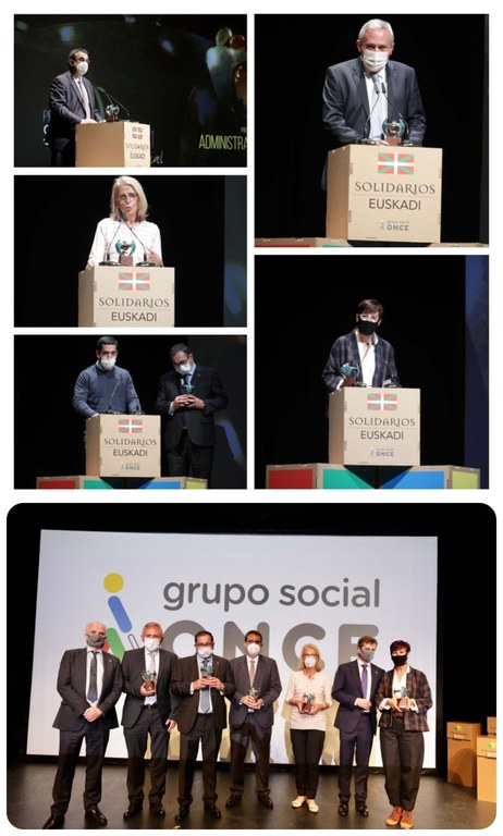 Collage premiados Solidarios ONCE 2021