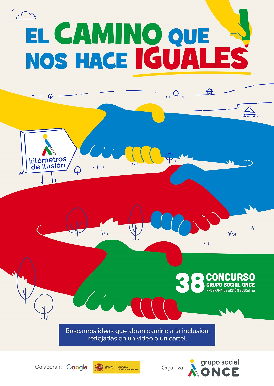 Cartel del 38 Concurso Escolar 