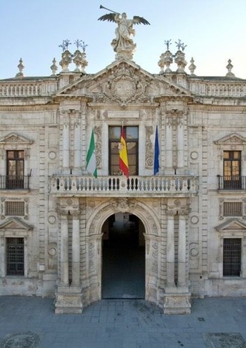 Fachada de la Universidad de Sevilla