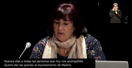 Mayte Gallego en las II Jornadas de Accesibilidad