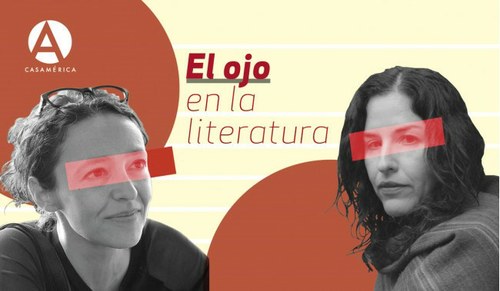 Cartel del encuentro literario en la Casa de América