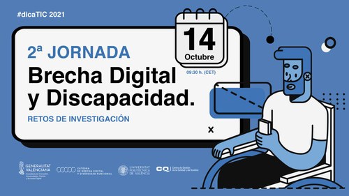 Diapositiva con el cartel anunciador de la jornada