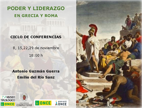Cartel del ciclo de conferencias