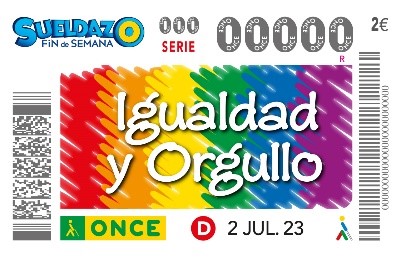 Imagen Cupón 2 de julio (igualdad y orgullo)