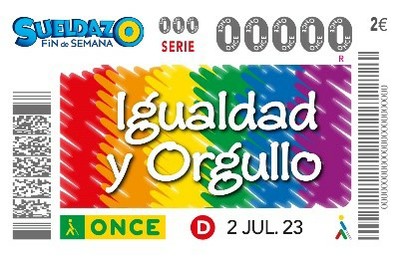 Imagen Cupón 2 de julio (igualdad y orgullo)