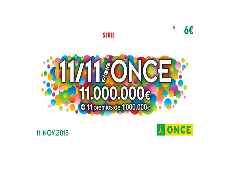 Cupón Extra 11 del 11 de la ONCE