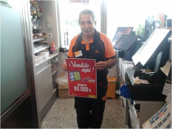 Premio de 60.000 euros vendido aquí.