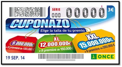 Anverso nuevo cuponazo