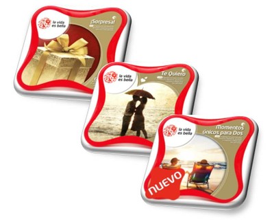 Colage pack premios promoción sorteo Cruz Roja