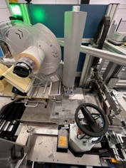 Embolsadora en funcionamiento