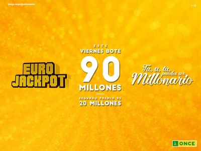 Bote Eurojackpot 90 millones