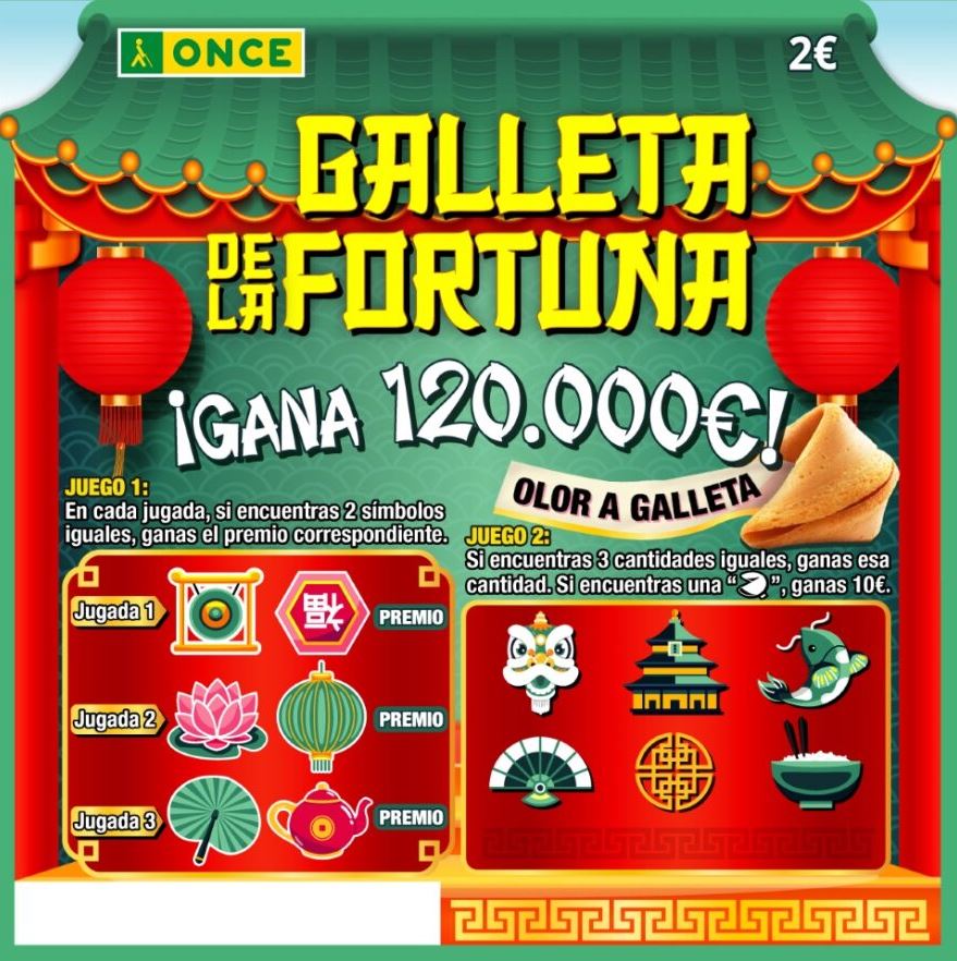 Boleto Galleta de la fortuna