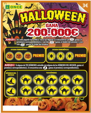 Boleto Rasca Halloween