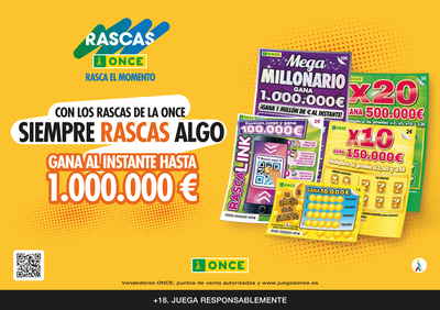 Cartelería campaña Lotería Instantánea