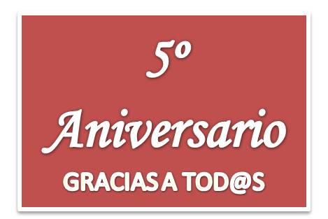 Logo 5º aniversario El Mensaje