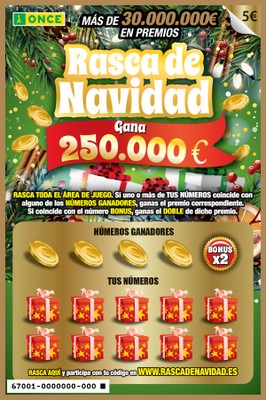 Rasca de Navidad 