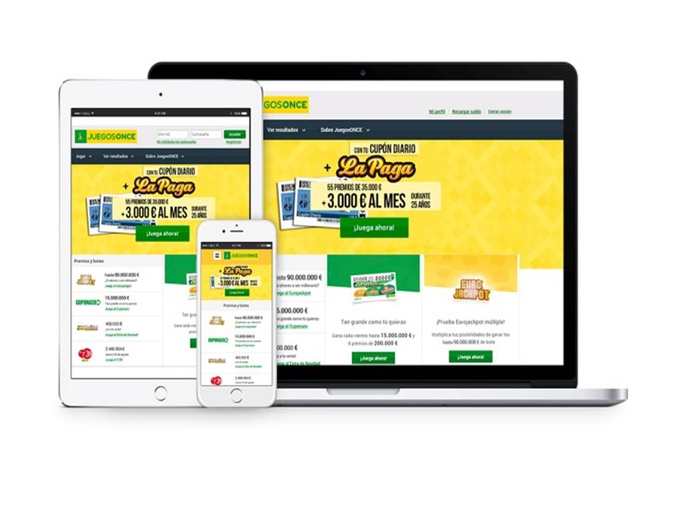 Página web JuegosONCE