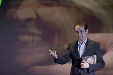 Pablo Sierra durante su ponencia