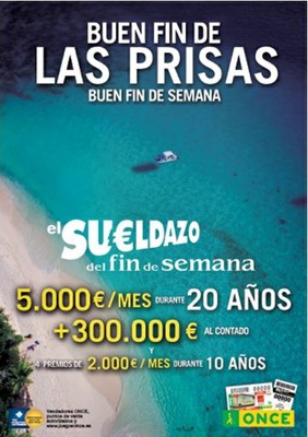 Cartel Sueldazo del Fin de Semana