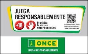 Vinilo y pantalla Juega Responsablemente